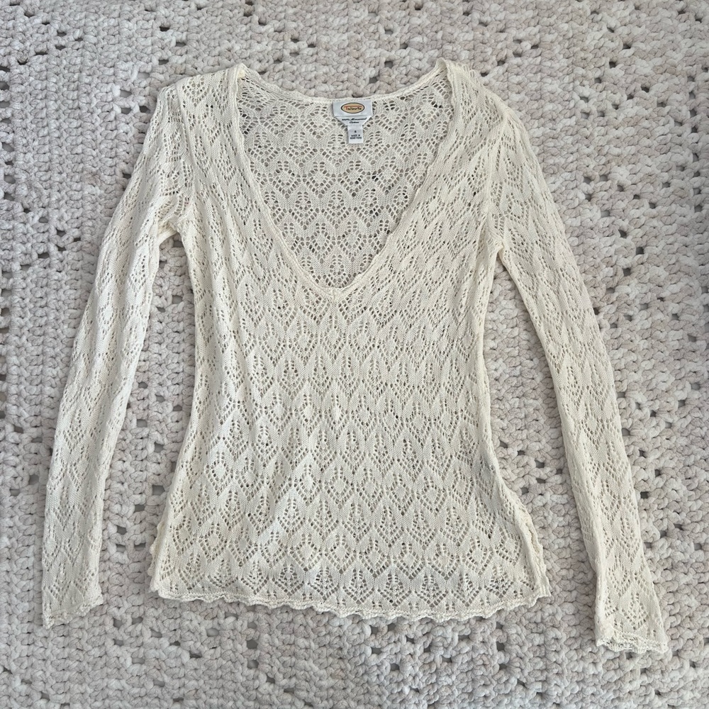 Talbots Vintage Knit Top